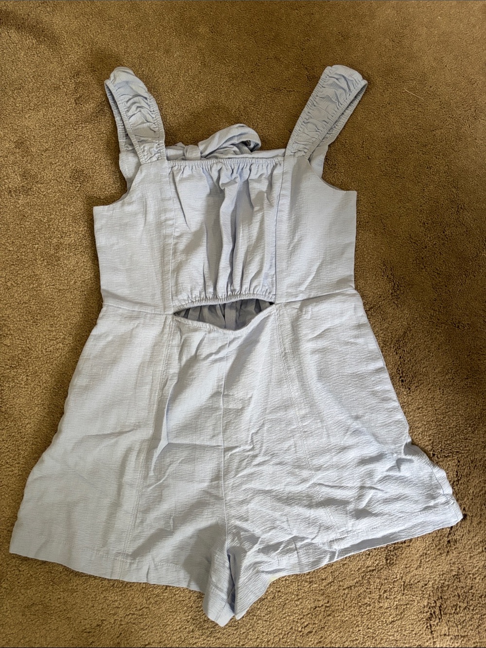 Light Blue These Three Boutique Romper